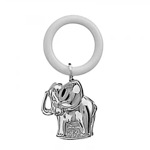 Dåbsgaver: elefant barnedåbsgave i sølvplet  model: 150-87765