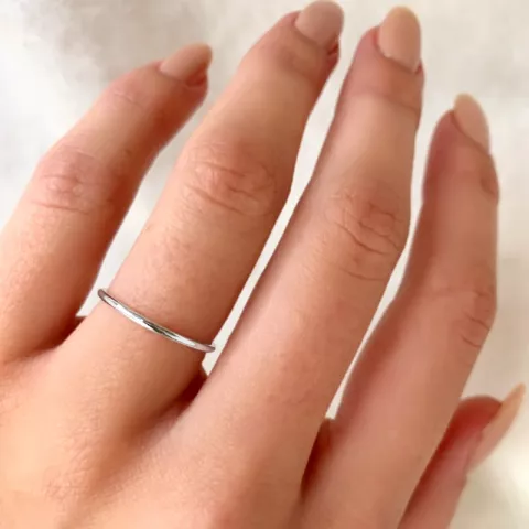 Simple Rings pige ring i sølv