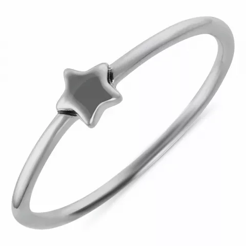 Kollektionsprøve Simple Rings stjerne ring i sølv