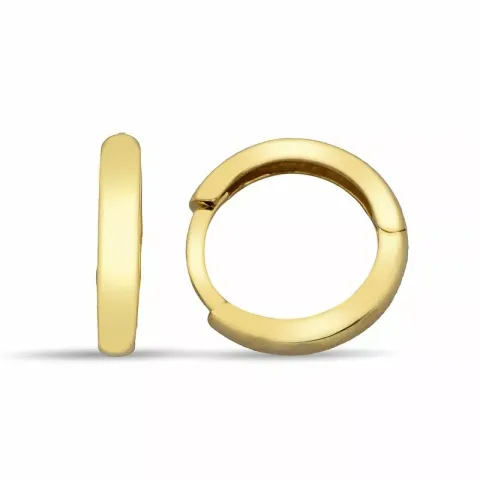 Creoler øreringe i 9 karat guld