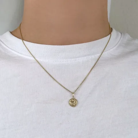 vædderen vedhæng i 9 karat guld