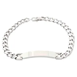 store Hard Steel SB843 armbånd i Rustfrit stål