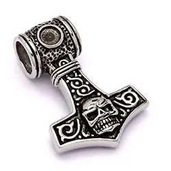 Hard Steel thors hammer vedhæng i stål
