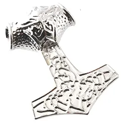 stor Hard Steel P411 thors hammer vedhæng i stål