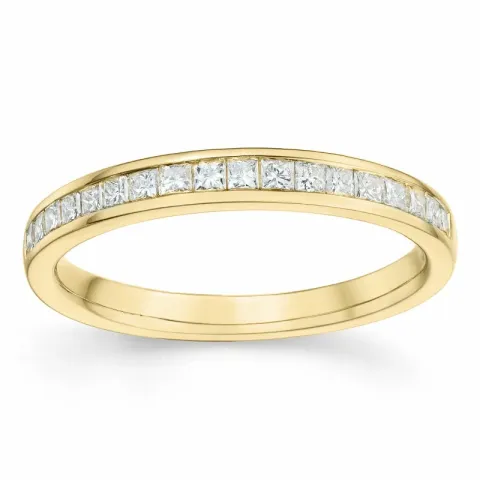 diamant ring i 14 karat guld 0,128 ct 0,20 ct