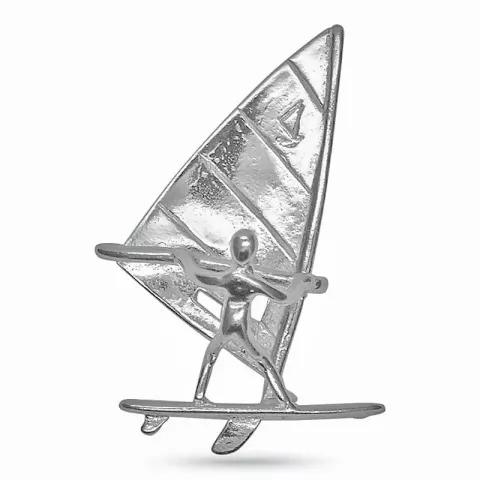 windsurfing vedhæng i sølv