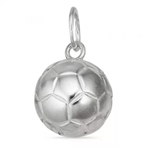 fodbold vedhæng i sølv