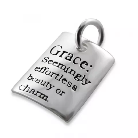 Grace vedhæng i sølv