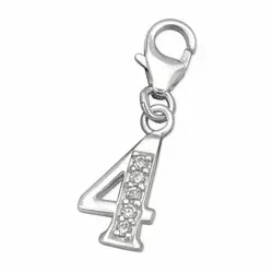Charms til armbånd i sølv