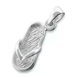 Sandal vedhæng i sølv