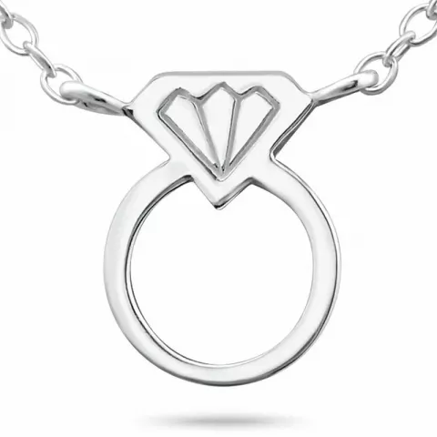 smykke halskæde i sølv