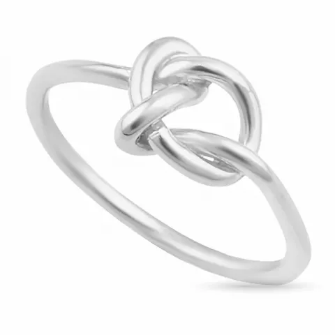 knude ring i sølv