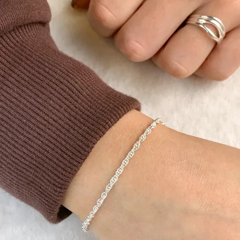 armbånd i sølv 17 2 cm x