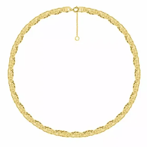 Armbånd i forgyldt sølv 17+2 cm x