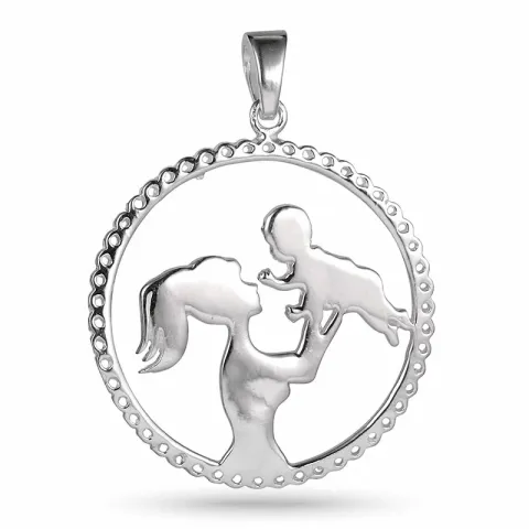 Kollektionsprøve mor og barn vedhæng i sølv