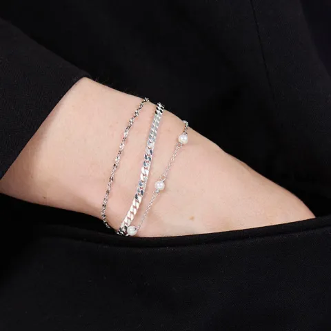 Studio Z Aurelia armbånd i sølv