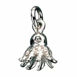 Blank Scrouples blæksprutte vedhæng i sølv