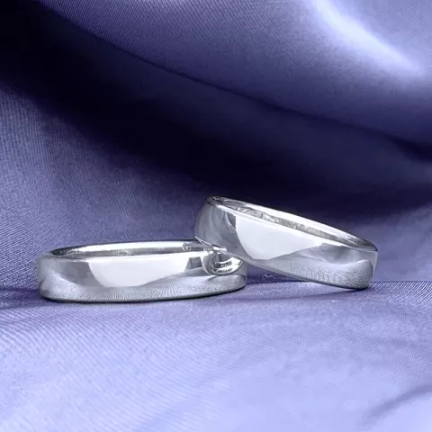 Scrouples vielsesringe i sølv