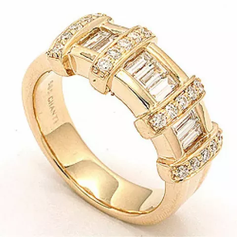 bestillingsvare - diamant guld ring i 14 karat guld