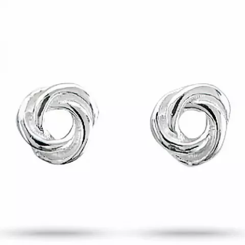 Aagaard knude øreringe i sølv