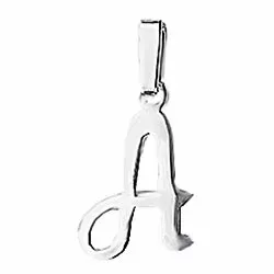 Aagaard bogstav vedhæng i sølv