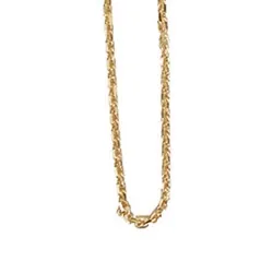 Aagaard halskæde i forgyldt sølv