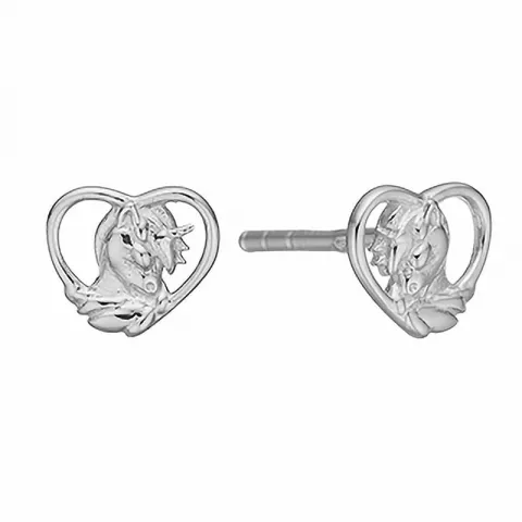 Aagaard enhjørning øreringe i sølv