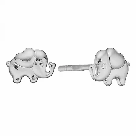 Aagaard elefant øreringe i sølv