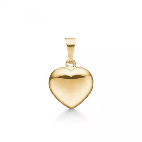 13 x 14 mm Støvring Design hjerte vedhæng i 8 karat guld