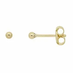 Kollektionsprøve Støvring Design kugle øreringe i 8 karat guld