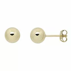 7 mm Støvring Design kugle øreringe i 8 karat guld