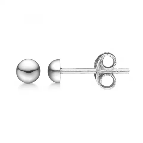 4 mm Støvring Design øreringe i sølv