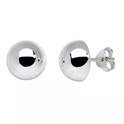 10 mm Støvring Design øreringe i sølv