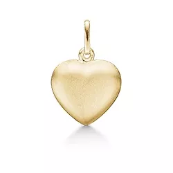 Støvring Design hjerte vedhæng i 8 karat guld