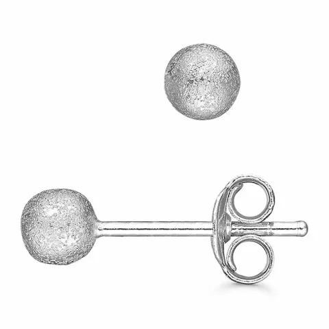 4 mm Støvring Design øreringe i sølv