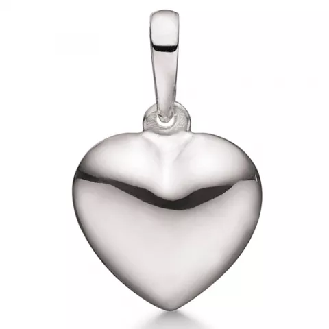 13 x 12 mm Støvring Design hjerte vedhæng i sølv
