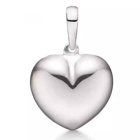 15 x 13 mm Støvring Design hjerte vedhæng i sølv