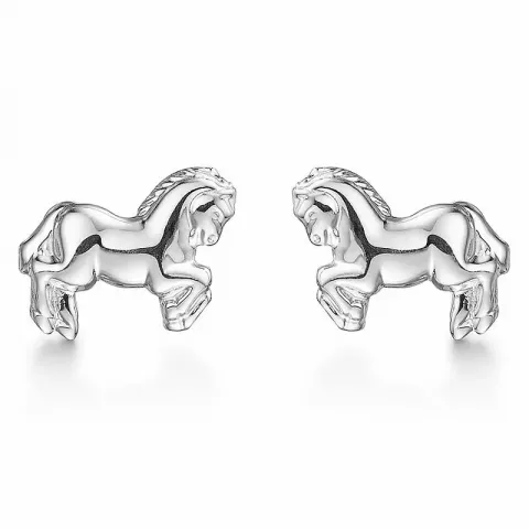 Støvring Design hest øreringe i sølv