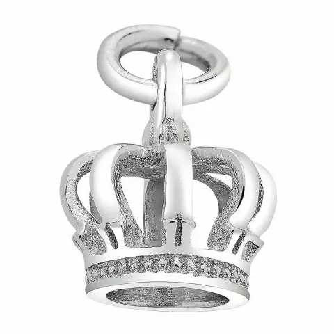 lille Siersbøl krone vedhæng i sølv