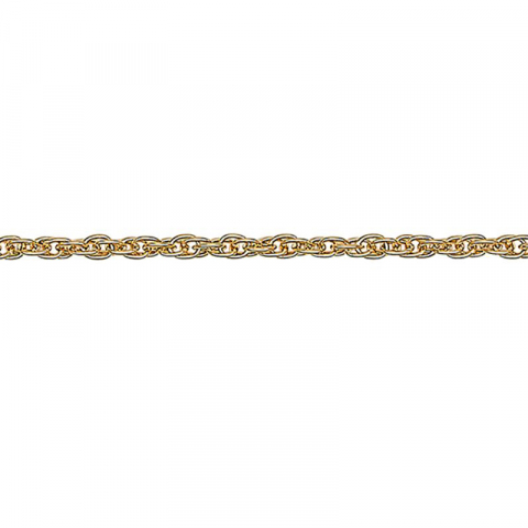 Siersbøl cordelarmbånd i 9 karat guld