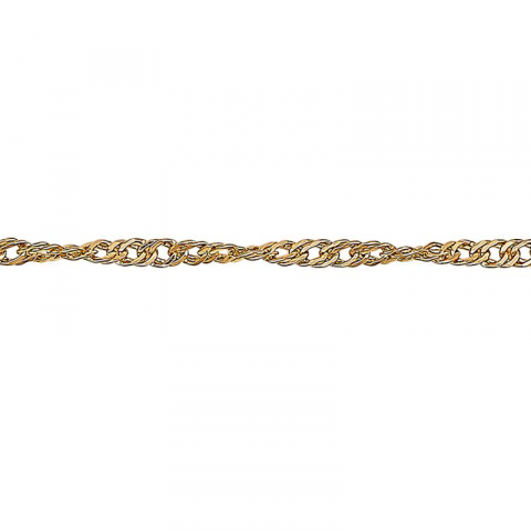 Siersbøl singapore armbånd i 9 karat guld