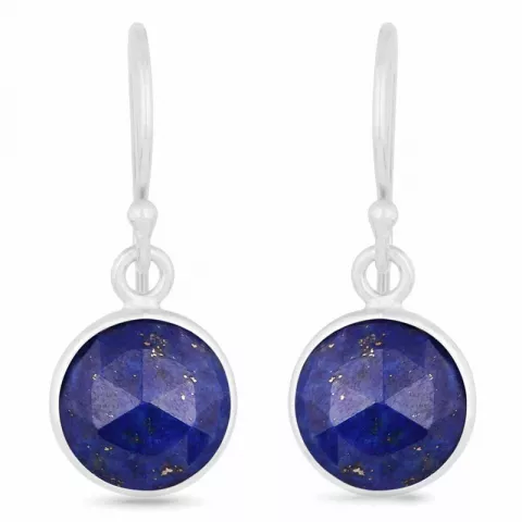 lapis lazuli øreringe i sølv