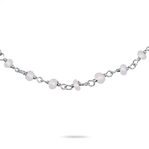 krystal armbånd i sølv 15 cm plus 6 cm x 3,0 mm