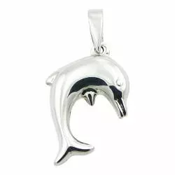 delfin vedhæng i sølv