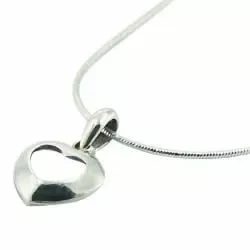Lille hjerte vedhæng i sølv