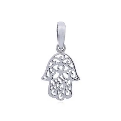 hamsas hånd vedhæng i sølv