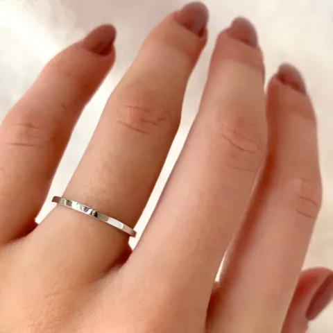 Kollektionsprøve ring i sølv