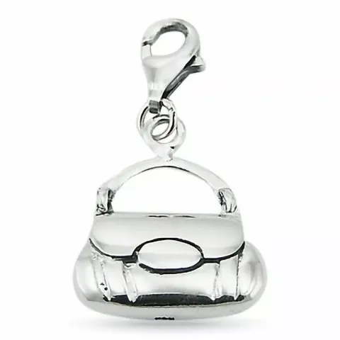 taske charm i sølv