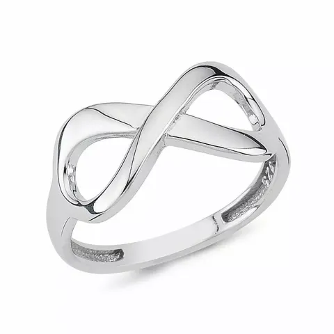 infinity ring i sølv