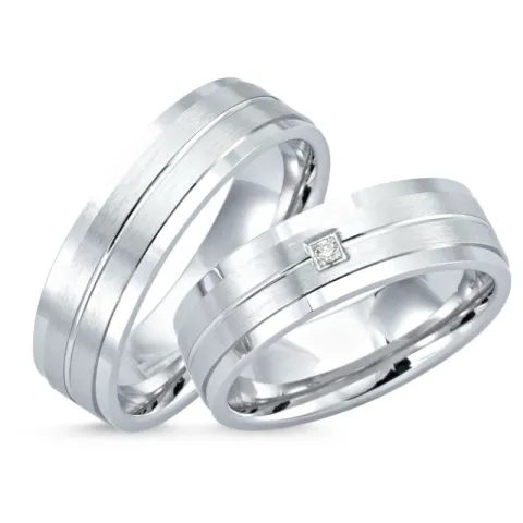 vielsesringe i sølv